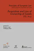 E-Book (pdf) Acquisition and Loss of Ownership of Goods von Wolfgang Faber, Brigitta Lurger