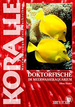 Kartonierter Einband Doktorfische im Meerwasseraquarium von Ellen Thaler