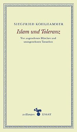 Fester Einband Islam und Toleranz von Siegfried Kohlhammer
