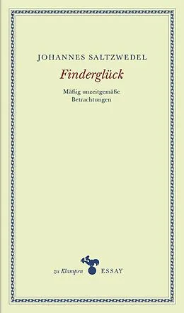 E-Book (epub) Finderglück von Johannes Saltzwedel