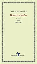 E-Book (epub) Verehrte Denker von Henning Ritter