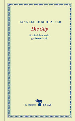 E-Book (epub) Die City von Hannelore Schlaffer