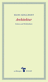 E-Book (epub) Architektur von Hans Kollhoff