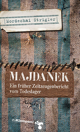 Kartonierter Einband Majdanek von Mordechai Strigler