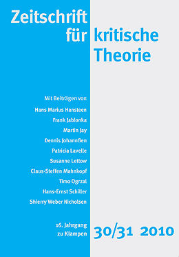 E-Book (epub) Zeitschrift für kritische Theorie / Zeitschrift für kritische Theorie, Heft 30/31 von 