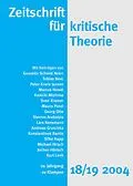 E-Book (pdf) Zeitschrift für kritische Theorie / Zeitschrift für kritische Theorie, Heft 18/19 von 