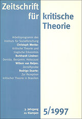 eBook (pdf) Zeitschrift für kritische Theorie / Zeitschrift für kritische Theorie, Heft 5 de 