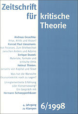 E-Book (pdf) Zeitschrift für kritische Theorie / Zeitschrift für kritische Theorie, Heft 6 von 