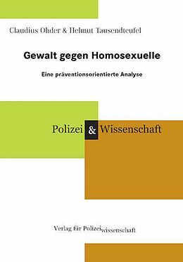 Fester Einband Gewalt gegen Homosexuelle von Claudius Ohder, Helmut Tausendteufel