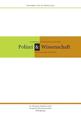E-Book (epub) Zeitschrift Polizei & Wissenschaft von Clemens Lorei