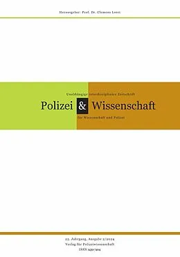E-Book (epub) Zeitschrift Polizei &amp; Wissenschaft von Clemens Lorei