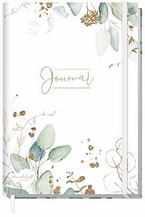 Fester Einband Trendstuff Journal Classic A5 dotted 'Blattgold' von 