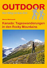 Paperback Kanada: Tageswanderungen in den Rocky Mountains von Marion Malinowski