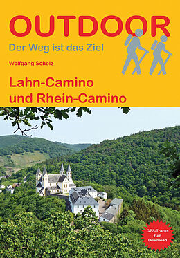 Kartonierter Einband Lahn-Camino und Rhein-Camino von Wolfgang Scholz
