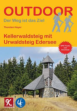 Kartonierter Einband Kellerwaldsteig mit Urwaldsteig Edersee von Thorsten Hoyer