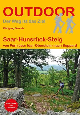 Kartonierter Einband Saar-Hunsrück-Steig von Wolfgang Barelds