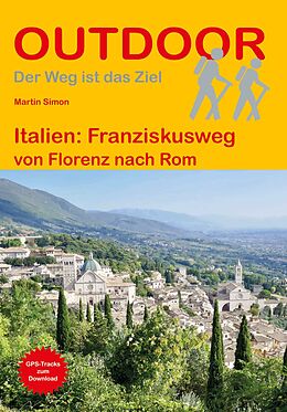 Paperback Italien: Franziskusweg von Martin Simon