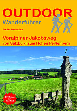 Kartonierter Einband Voralpiner Jakobsweg von Annika Wollweber