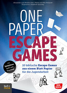 E-Book (epub) One Paper Escape Games von Alexander Otto, Wiebke Otto, Merle Weilandt