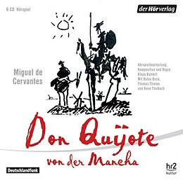 Audio CD (CD/SACD) Don Quijote von der Mancha von Miguel de Cervantes Saavedra