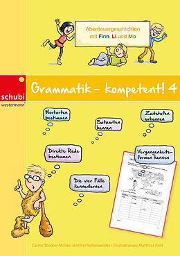 Kartonierter Einband Grammatik - kompetent! 4 von Carina Stocker-Müller, Jennifer Vollenweider