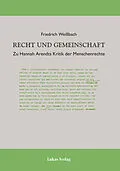 E-Book (pdf) Recht und Gemeinschaft von Friedrich Weißbach