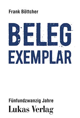 E-Book (pdf) Belegexemplar von Frank Böttcher