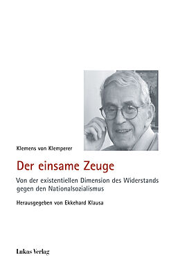 E-Book (pdf) Der einsame Zeuge von Klemens von Klemperer