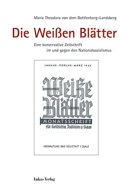 E-Book (pdf) Die Weißen Blätter von Maria von dem Bottlenberg-Landsberg