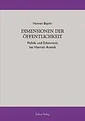 E-Book (pdf) Dimensionen der Öffentlichkeit von Hannes Bajohr
