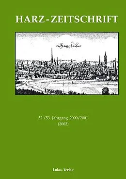 E-Book (pdf) Harz-Zeitschrift für den Harz-Verein für Geschichte und Altertumskunde von 
