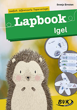 Kartonierter Einband Lapbook Igel von Svenja Ernsten