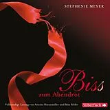 Audio CD (CD/SACD) Bella und Edward 3: Biss zum Abendrot - Die ungekürzte Lesung von Stephenie Meyer
