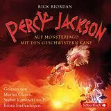 Audio CD (CD/SACD) Percy Jackson - Auf Monsterjagd mit den Geschwistern Kane von Rick Riordan