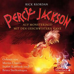Audio CD (CD/SACD) Percy Jackson - Auf Monsterjagd mit den Geschwistern Kane de Rick Riordan