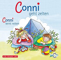 Audio CD (CD/SACD) Conni geht zelten / Conni lernt reiten (Meine Freundin Conni - ab 3) von Liane Schneider