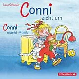Audio CD (CD/SACD) Conni zieht um / Conni macht Musik (Meine Freundin Conni - ab 3) von Liane Schneider