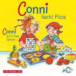 Audio CD (CD/SACD) Conni backt Pizza / Conni lernt Rad fahren (Meine Freundin Conni - ab 3) von Liane Schneider