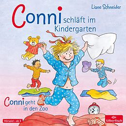 Audio CD (CD/SACD) Conni schläft im Kindergarten / Conni geht in den Zoo (Meine Freundin Conni - ab 3) von Liane Schneider