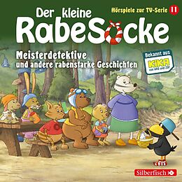 Audio CD (CD/SACD) Meisterdetektive, Der Pechvogel, Frau Dachs hat Geburtstag (Der kleine Rabe Socke - Hörspiele zur TV Serie 11) von Katja Grübel, Jan Strathmann