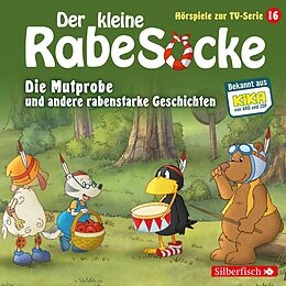 Audio CD (CD/SACD) Die Mutprobe, Ein echter Krimi, Der geteilte Wald (Der kleine Rabe Socke - Hörspiele zur TV Serie 16) von Katja Grübel, Jan Strathmann