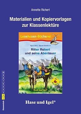 Kartonierter Einband Begleitmaterial: Ritter Robert und seine Abenteuer / Silbenhilfe von Annette Richert