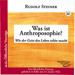 Kartonierter Einband Was ist Anthroposophie? von Rudolf Steiner