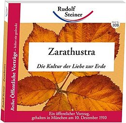 Kartonierter Einband Zarathustra von Rudolf Steiner