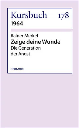 E-Book (epub) Zeige deine Wunde von Rainer Merkel