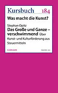 E-Book (epub) Das Große und Ganze - verschwimmend. von Stephan Opitz