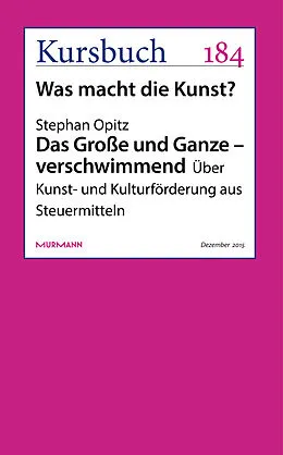 E-Book (epub) Das Große und Ganze - verschwimmend. von Stephan Opitz
