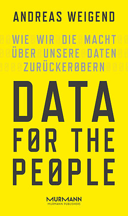 E-Book (epub) Data for the People von Andreas Weigend