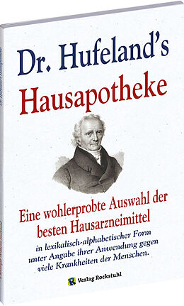 Kartonierter Einband Dr. Hufelands Hausapotheke von Christoph Wilhelm Hufeland