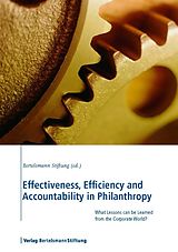 eBook (epub) Effectiveness, Efficiency and Accountability in Philanthropy de 